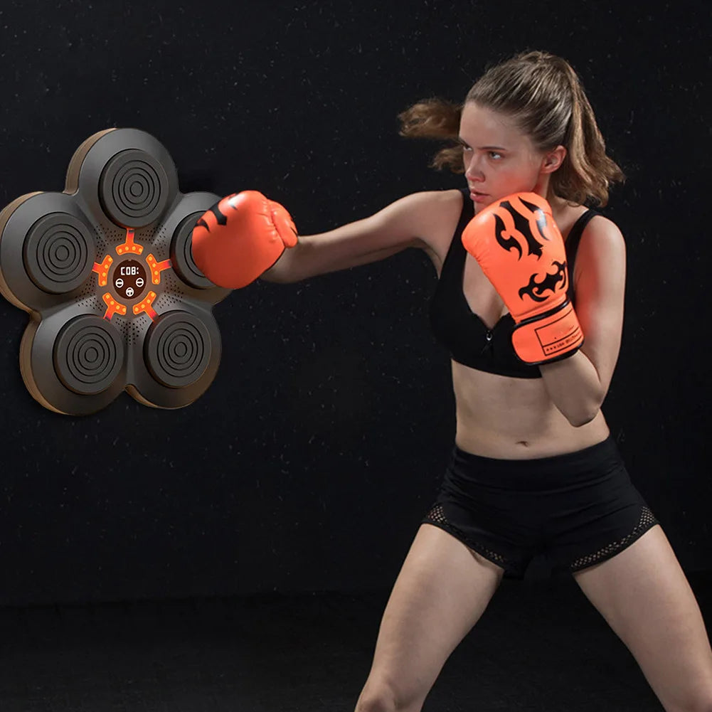 ActiveCore Smart Music Boxing Trainer – Wall-Mounted Reaction Target