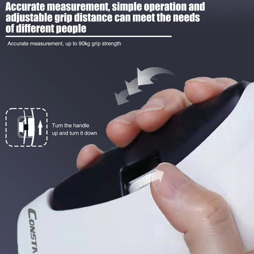Rechargeable LED Digital Hand Grip Strength Tester and Trainer