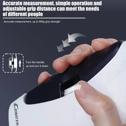 Rechargeable LED Digital Hand Grip Strength Tester and Trainer