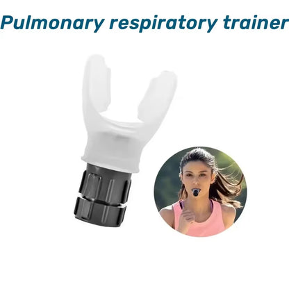 Portable Lung Breathing Exercise Trainer with Adjustable Resistance – Respiratory Fitness & Endurance Trainer