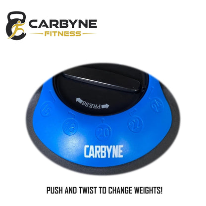 Adjustable Kettlebell 8–16kg / 16–24kg with 2kg Increments