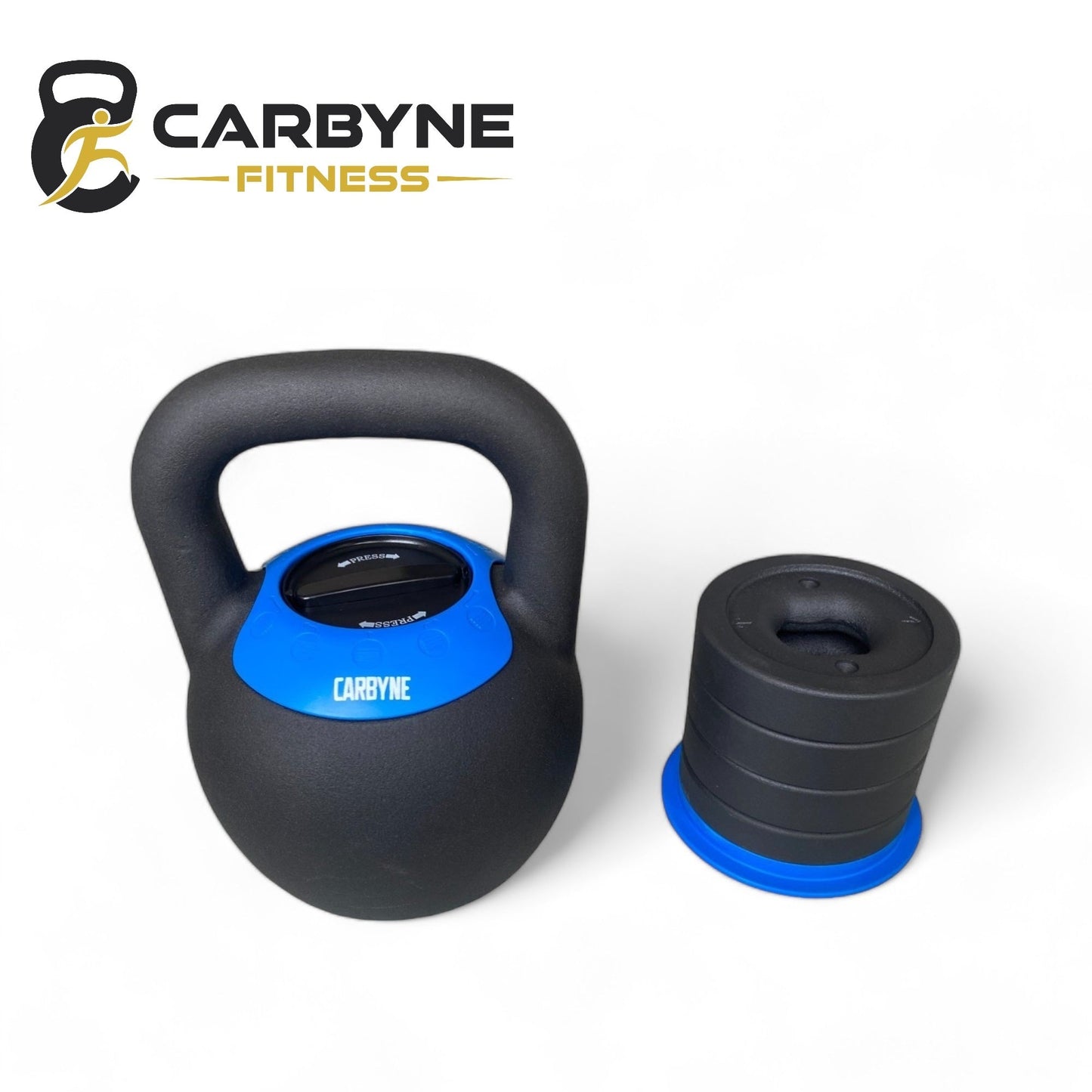 Adjustable Kettlebell 8–16kg / 16–24kg with 2kg Increments