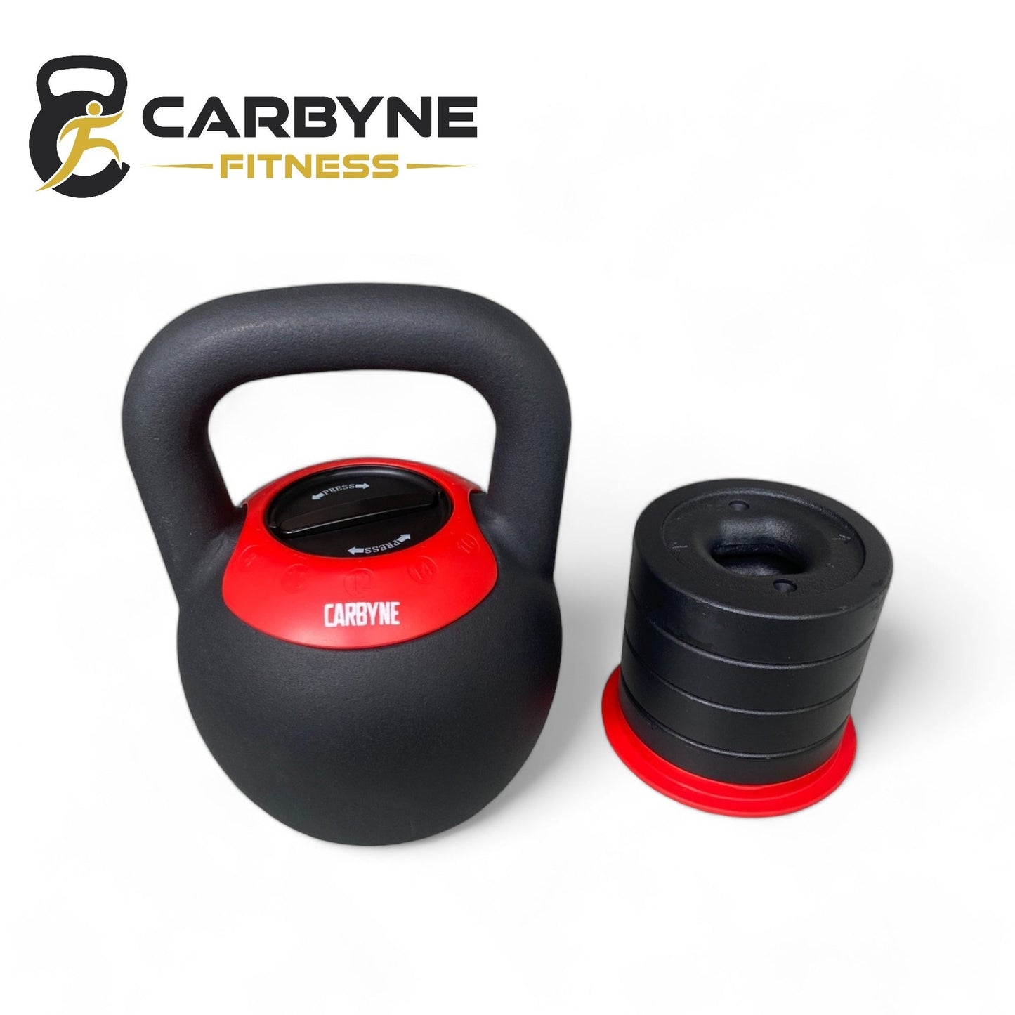 Adjustable Kettlebell 8–16kg / 16–24kg with 2kg Increments
